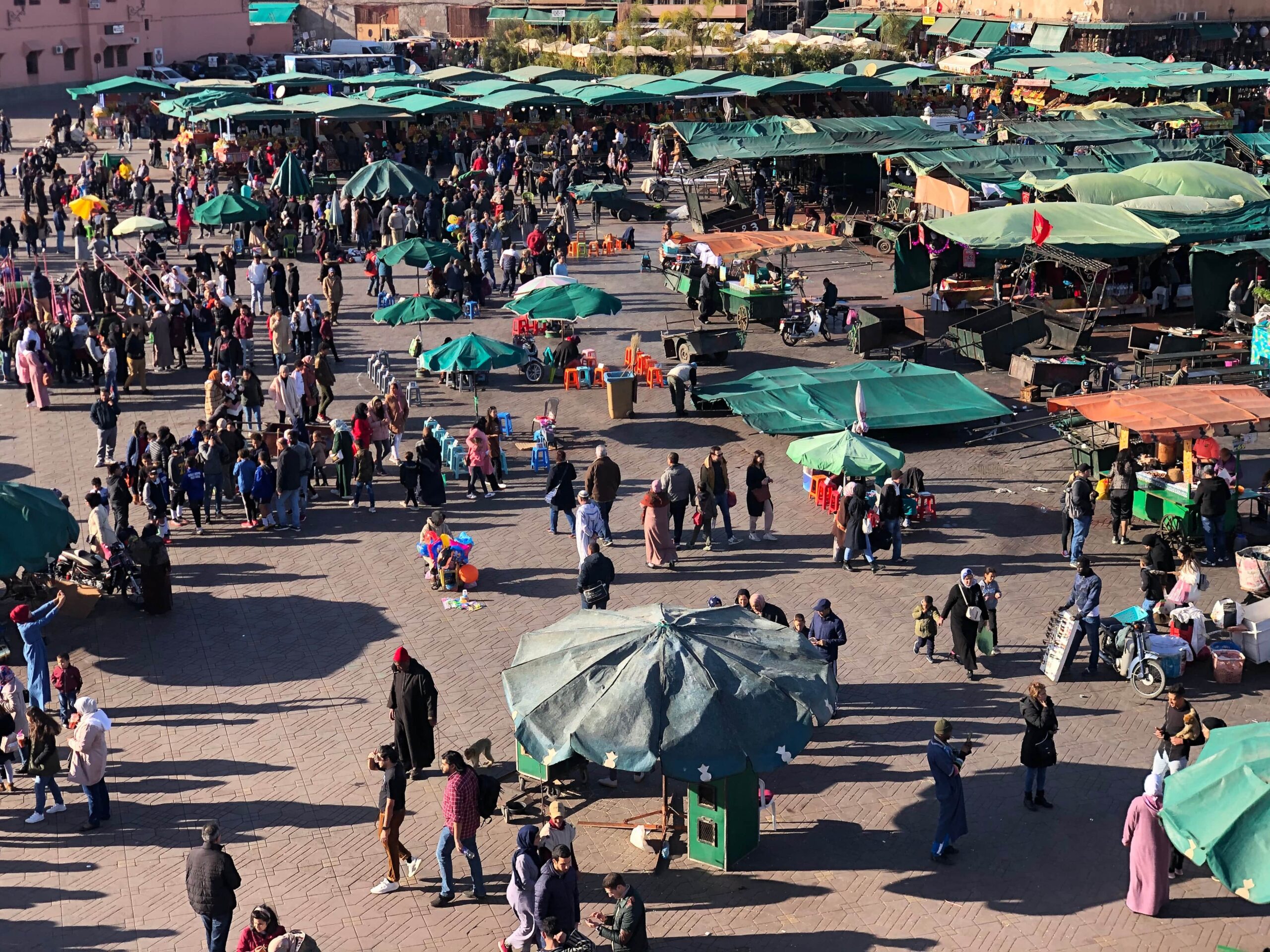 Exploring Marrakech city