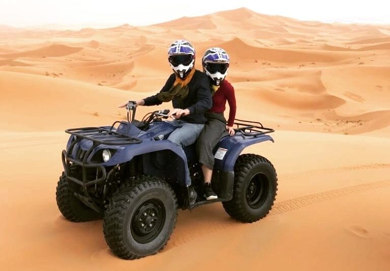 atv quad biking in merzouga desert