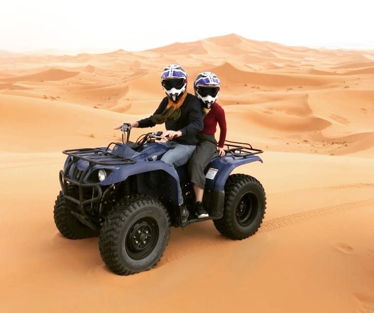 atv quad biking in merzouga desert
